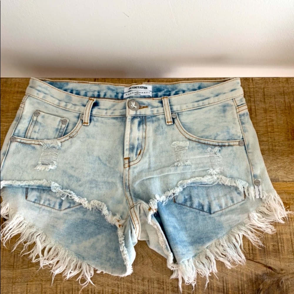 One teaspoon denim shorts